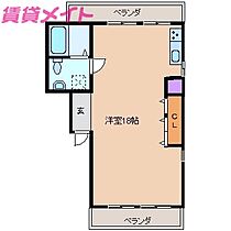 グリーンレジデンス  ｜ 三重県いなべ市大安町中央ヶ丘3丁目（賃貸マンション1R・2階・32.10㎡） その2