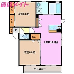 ヴィラーチェ　Ａ棟 2階