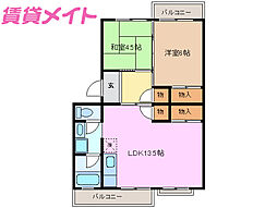 江場ハイツ 3階/-