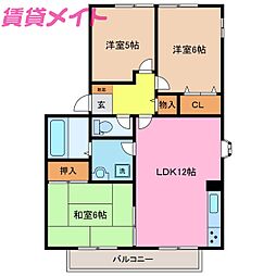 🉐敷金礼金0円！🉐グリーンハウスしゃくなげＣ棟