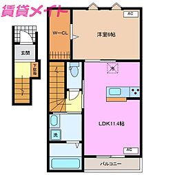 S・Court 2階/-