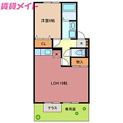 カサベルデ A 1階/-