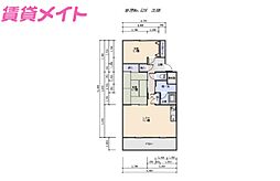 ファミール97 2LDKの間取図画像