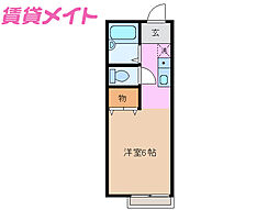 コーポ伊藤 1階/-