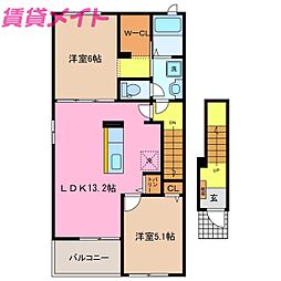 スプリングフィールド II 2階/-