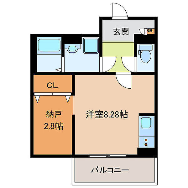 ＭＡＲＵＭＩ(マルミ) 103｜三重県四日市市東富田町(賃貸マンション1R・1階・30.41㎡)の写真 その2