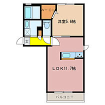 クレールプラシード 101 ｜ 三重県四日市市富田浜町（賃貸アパート1LDK・2階・40.62㎡） その2