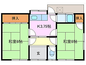 天神ヶ丘借家  ｜ 三重県桑名市大字北別所（賃貸一戸建2K・1階・36.45㎡） その2