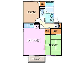 ピアチェーレ　C 205 ｜ 三重県四日市市富田３丁目（賃貸アパート2LDK・2階・53.48㎡） その2