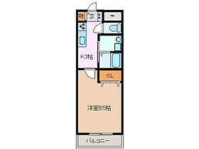 セピアコートIII 206 ｜ 三重県桑名市大字江場（賃貸マンション1K・2階・30.00㎡） その2