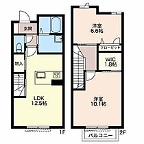 エテルノ　レガーロ　A棟 103 ｜ 三重県桑名市新西方６丁目（賃貸テラスハウス2LDK・1階・72.51㎡） その2