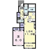 リベルタ　I 101 ｜ 三重県桑名市大字安永（賃貸アパート1LDK・1階・47.67㎡） その2