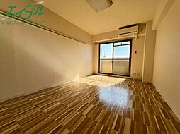 M’sII 3階1Kのリビング/ダイニング