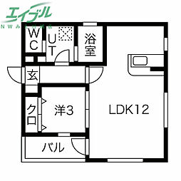 グランディール桑名 1階