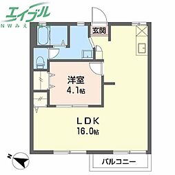 タウニーラポール 2階