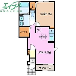 ヴィオラ I 1階/-