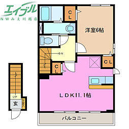 ラフレシール 2階