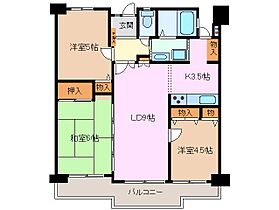 第三北浜田マンション 703 ｜ 三重県四日市市北浜田町（賃貸マンション3LDK・7階・63.00㎡） その2