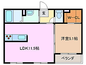 グレース伊倉 202 ｜ 三重県四日市市伊倉２丁目（賃貸アパート1LDK・2階・40.00㎡） その2