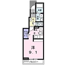 Ｇａｒｄｅｎ日永西II 105 ｜ 三重県四日市市日永西４丁目（賃貸アパート1R・1階・30.00㎡） その2