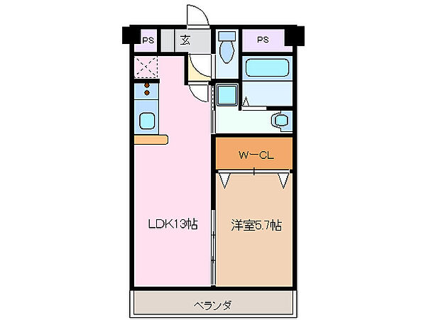 ｗｉｌｌＤｏ四日市鵜の森 604｜三重県四日市市鵜の森２丁目(賃貸マンション1LDK・6階・45.00㎡)の写真 その2