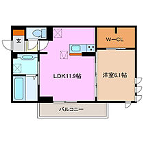 D-chambre 伊倉 101 ｜ 三重県四日市市伊倉２丁目（賃貸アパート1LDK・1階・43.83㎡） その1