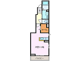 ル・クールI 101 ｜ 三重県四日市市日永西３丁目（賃貸アパート1R・1階・32.94㎡） その2