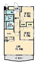 パーク・コート 103 ｜ 三重県四日市市前田町（賃貸マンション2LDK・1階・56.10㎡） その2