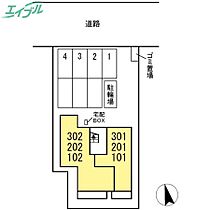 D-chamber元新町  ｜ 三重県四日市市元新町（賃貸アパート1LDK・3階・40.03㎡） その2