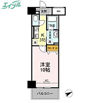 エトワール安島  ｜ 三重県四日市市安島2丁目（賃貸マンション1K・8階・32.11㎡） その2