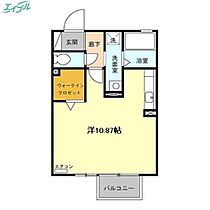 プルーム  ｜ 三重県四日市市曙2丁目（賃貸アパート1R・2階・29.44㎡） その2