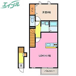 グリーンタウン伍番館 2階