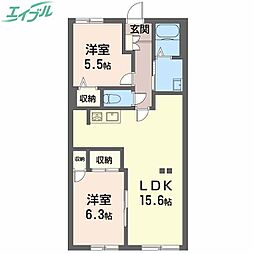 エステート花もと 1階