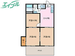 ピアース赤堀南町　Ａ棟 1階
