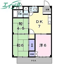 シティハイツ田中 1階