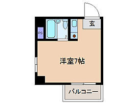 シティライフ四日市 7B ｜ 三重県四日市市中部（賃貸マンション1R・7階・16.80㎡） その2