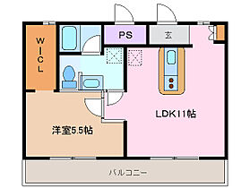 コム四日市 101 ｜ 三重県四日市市城西町（賃貸マンション1LDK・1階・45.00㎡） その2