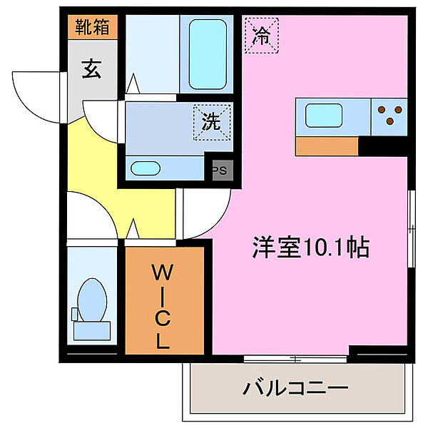 リアン ファミリオ 向陽 305｜三重県四日市市堀木２丁目(賃貸アパート1R・3階・30.30㎡)の写真 その2