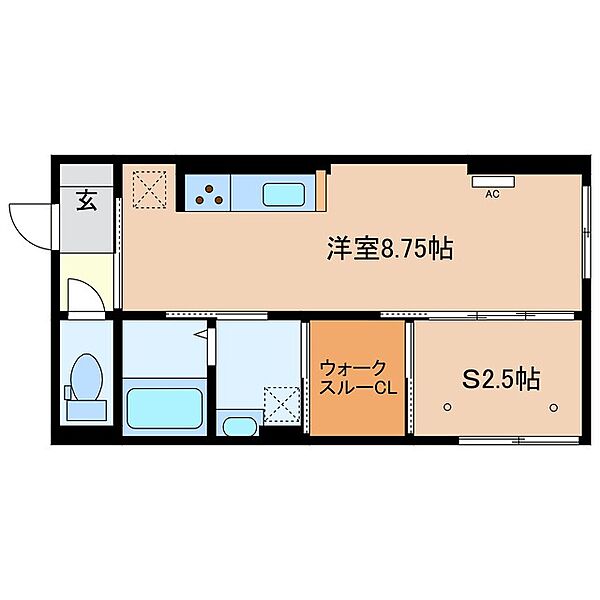 プログレス 203｜三重県四日市市尾平町(賃貸アパート1R・2階・30.26㎡)の写真 その2