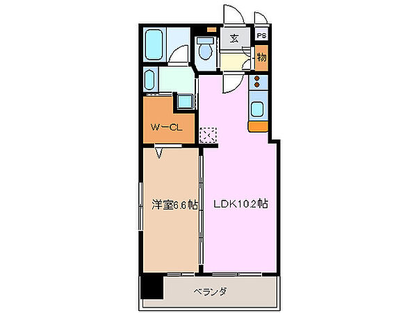 グリーンシティＨＴ 901｜三重県四日市市西浦１丁目(賃貸マンション1LDK・9階・40.07㎡)の写真 その2