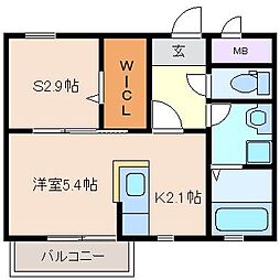 赤堀駅 5.2万円