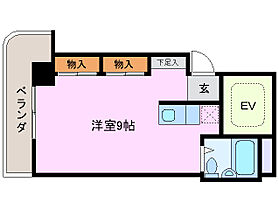 メゾントレンディー 401 ｜ 三重県四日市市諏訪町（賃貸マンション1R・4階・21.45㎡） その2