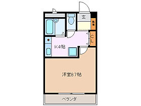 ＪＩＮハイツ生桑 104 ｜ 三重県四日市市生桑町（賃貸マンション1K・1階・25.92㎡） その2