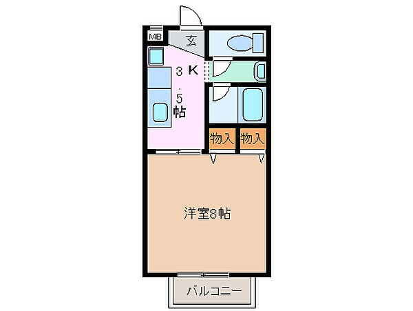 Ｓｕｒｐｌｕｓ　Ｏｎｅ後藤 101｜三重県四日市市赤堀南町(賃貸アパート1K・1階・28.41㎡)の写真 その2