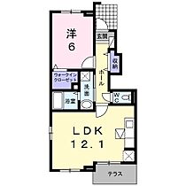 メモワール・クレールII 103 ｜ 三重県四日市市西日野町（賃貸アパート1LDK・1階・45.02㎡） その2