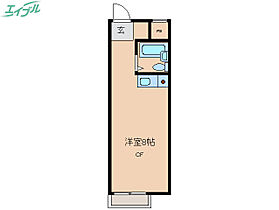 バーサス光  ｜ 三重県四日市市海山道町3丁目（賃貸マンション1R・4階・19.80㎡） その2