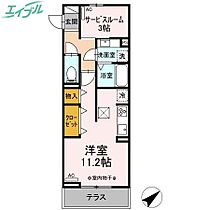 ディーシャンブル鵜の森  ｜ 三重県四日市市鵜の森1丁目（賃貸アパート1R・1階・37.12㎡） その2