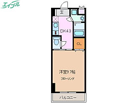 フローラル堀木  ｜ 三重県四日市市堀木1丁目（賃貸マンション1DK・4階・32.80㎡） その2