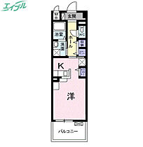 サンルミエール  ｜ 三重県四日市市新正4丁目（賃貸マンション1R・4階・30.96㎡） その2