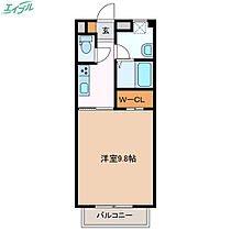 サンフェリーチェII  ｜ 三重県四日市市羽津山町（賃貸アパート1K・2階・30.94㎡） その2